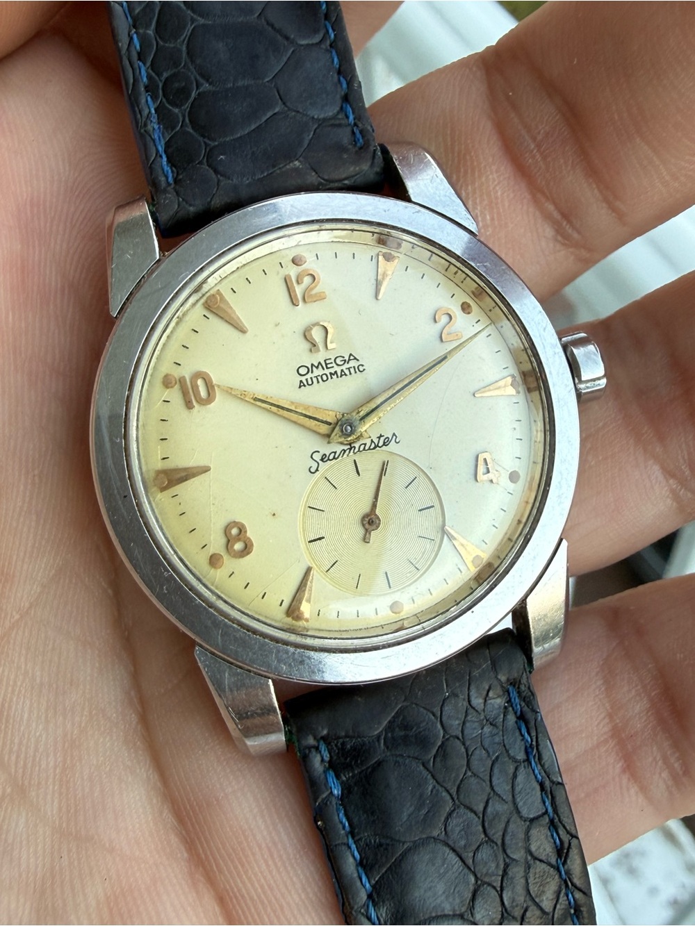 Vintage Omega Seamaster 2766-1 – Cal 344 Bumper Automatic | 34.5mm | 1950’S. - Picture 10 of 14